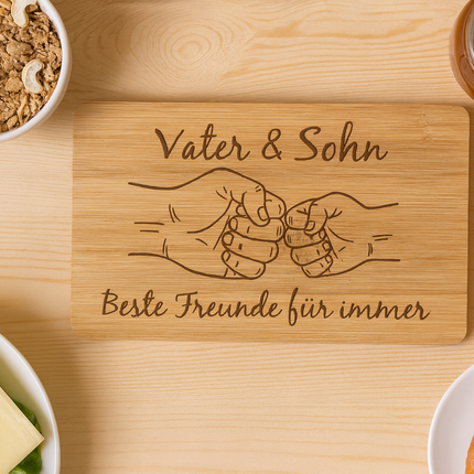 Frühstücksbrett Vater & Sohn
