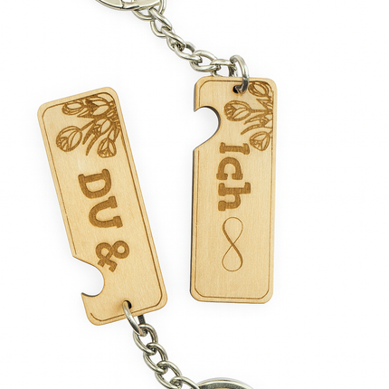 Du & Ich Schlüsselanhänger