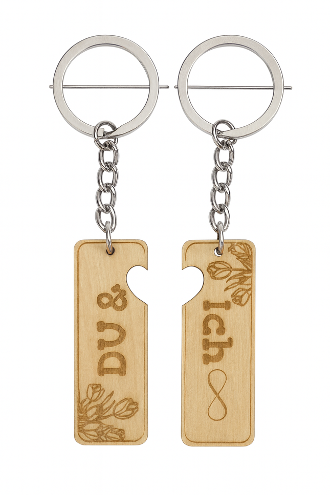 Du & Ich Schlüsselanhänger